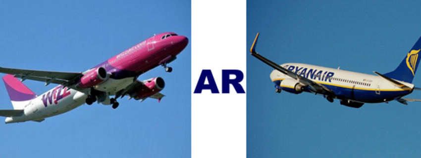 Pigių skrydžių bendrovių apžvalga: Ryanair ar Wizzair