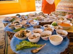 Maisto gaminimas Luang Prabange, Laose