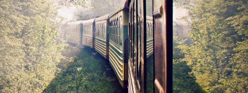 Fotokonkurso "Traukiniu keliauk - akimirką pagauk" laimėtojas Vaidas Pupelis ir jo darbas "Pasirinkimas"